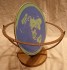 Flat Earth globe.